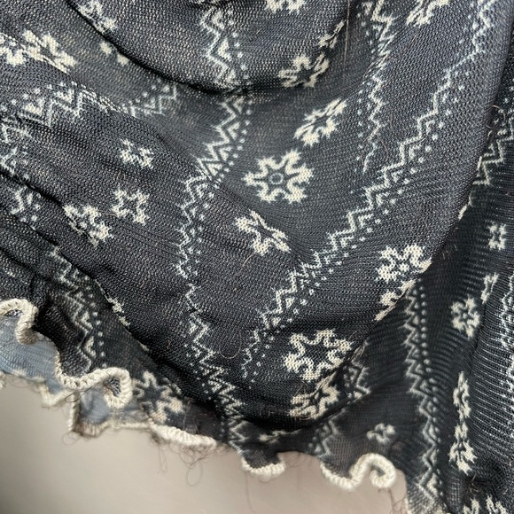 Anna Sui Posies Mesh Dress Size Medium - Picture 13 of 15